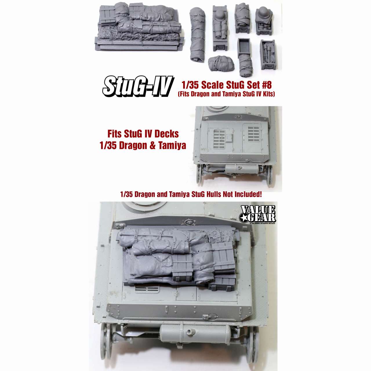 【新製品】STG08 IV号突撃砲 積荷セット #8