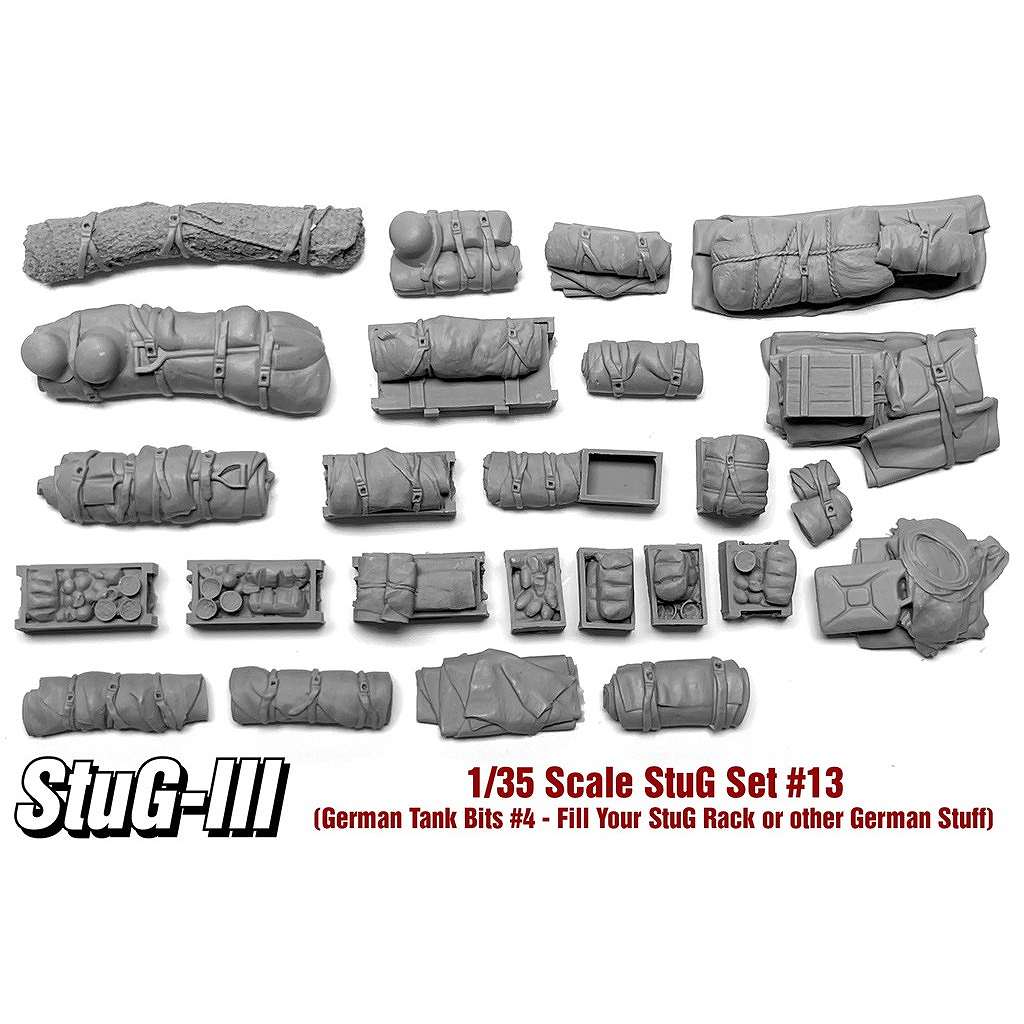 【新製品】STG13 ドイツ戦車 積荷セット #4 (24個)