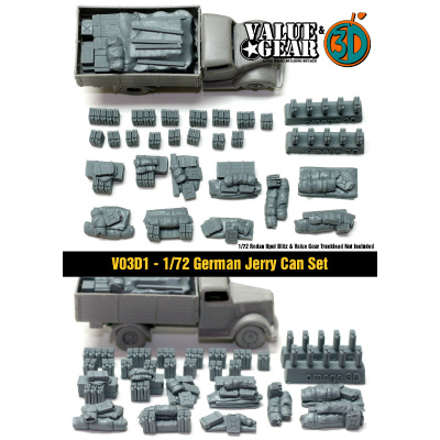 【再入荷】VO3D1 独軍 ジェリカンセット (35個)