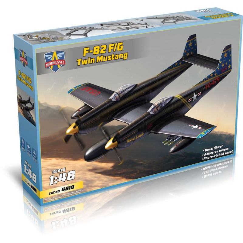 【新製品】4818 1/48 ノースアメリカン F-82F/G ツインマスタング