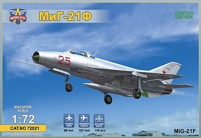 【新製品】72021)MiG-21F フィッシュベッド 量産初期型戦闘機