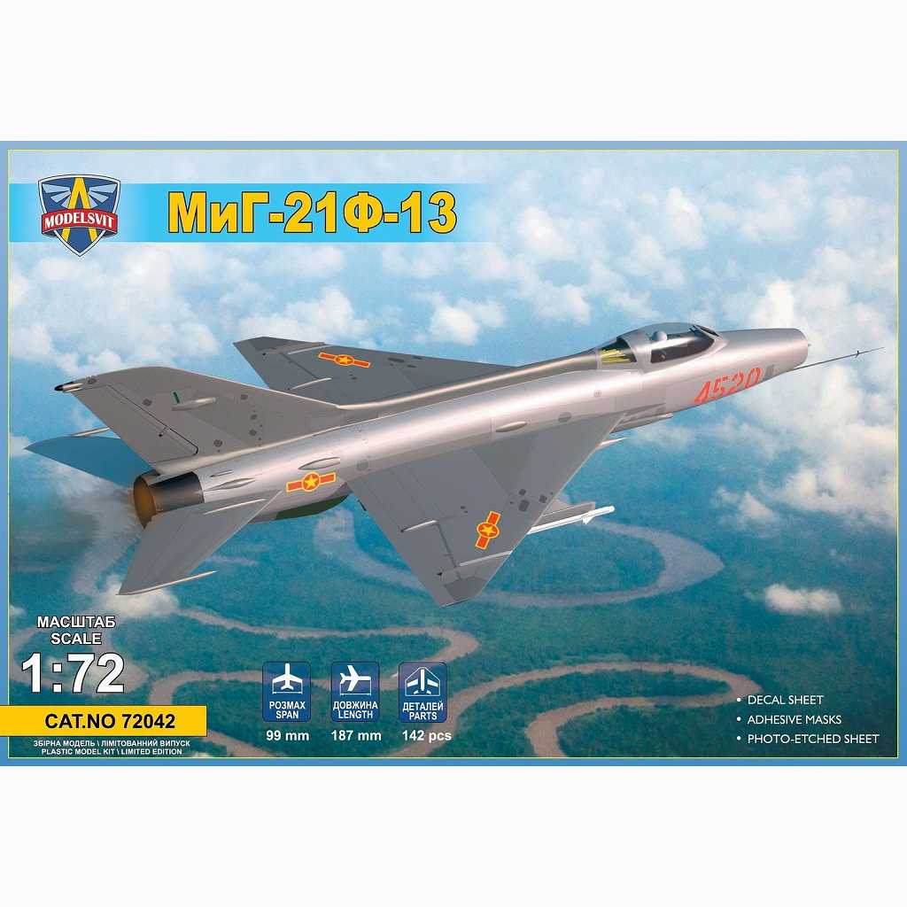 【新製品】72042 ミグ MiG-21F-13 フィッシュベッド