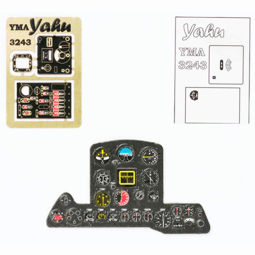 【新製品】YMA3243 中島 キ84 四式戦闘機 疾風 計器盤