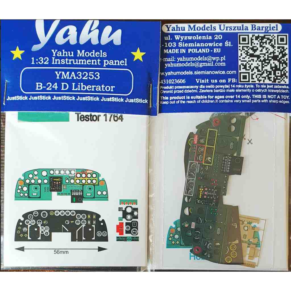【新製品】YMA3253 コンソリデーテッド B-24 リベレーター 計器盤