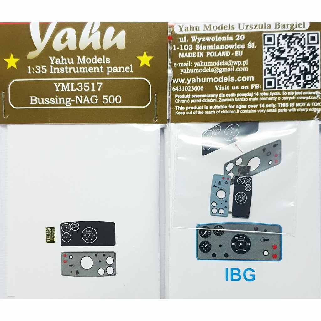 【新製品】YML3517 ビュッシング-NAG 500 トラック 塗装済計器盤