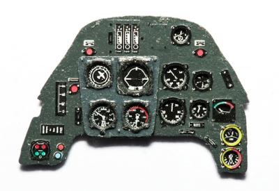 【新製品】YMA4821)メッサーシュミット Bf109G 計器盤