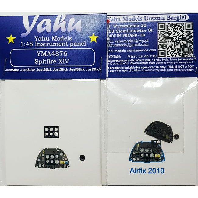 【新製品】YMA4876 スーパーマリン スピットファイア Mk.XIV 計器盤