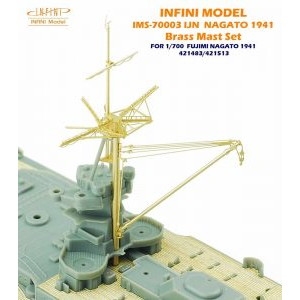 【新製品】IMS-70003)戦艦 長門 1941 真鍮マストセット