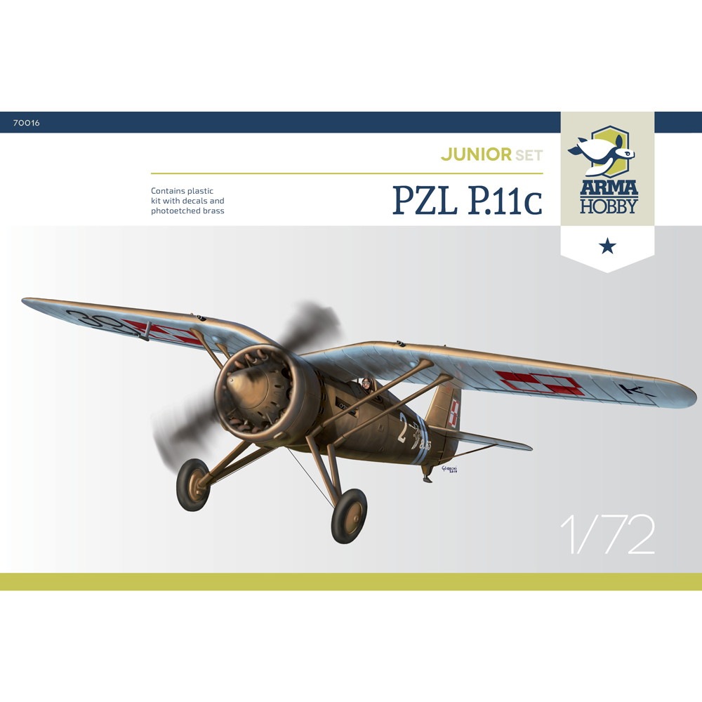 【新製品】72016 PZL P.11c ジュニアセット