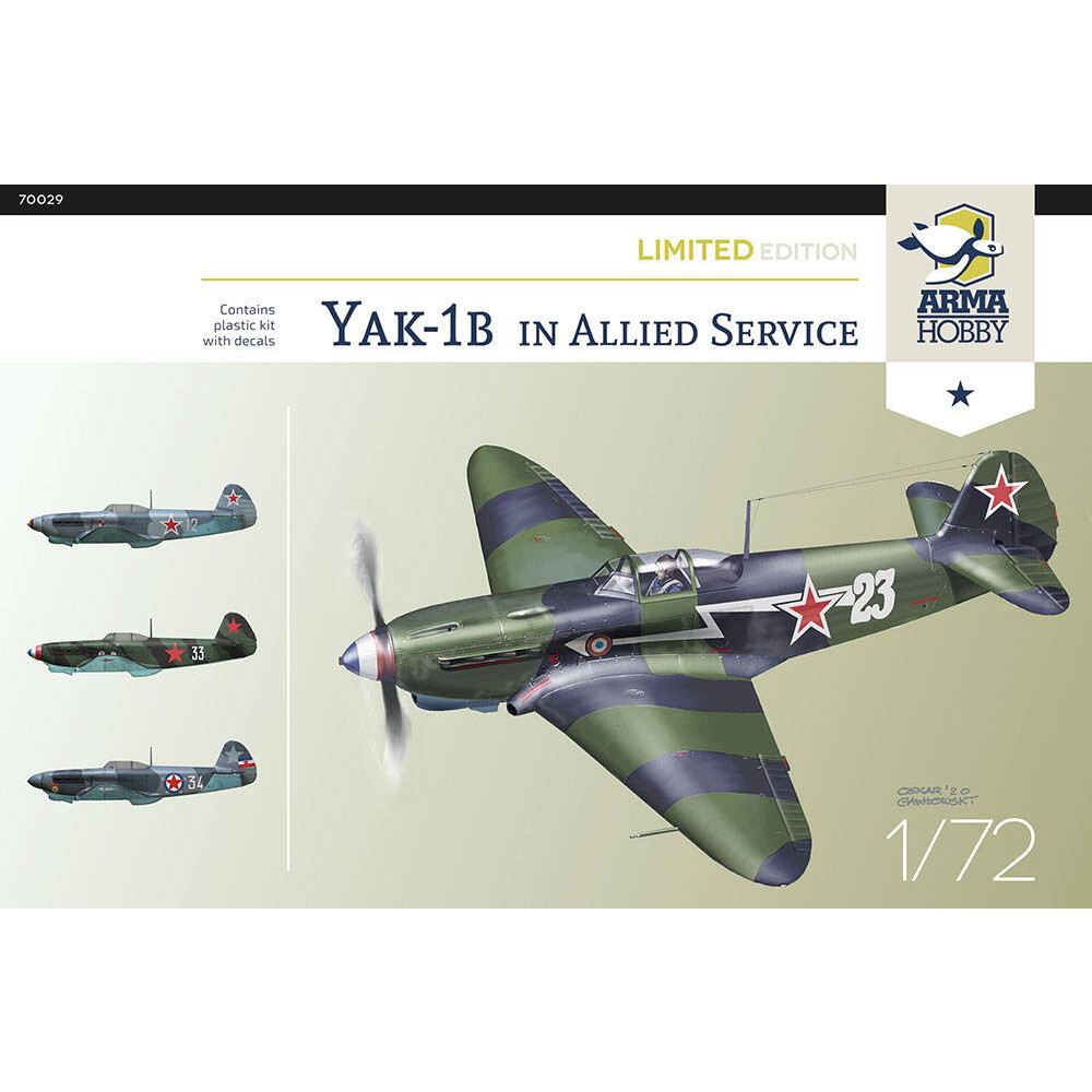 【新製品】70029 ヤコブレフ Yak-1b 連合軍 リミテッドエディション