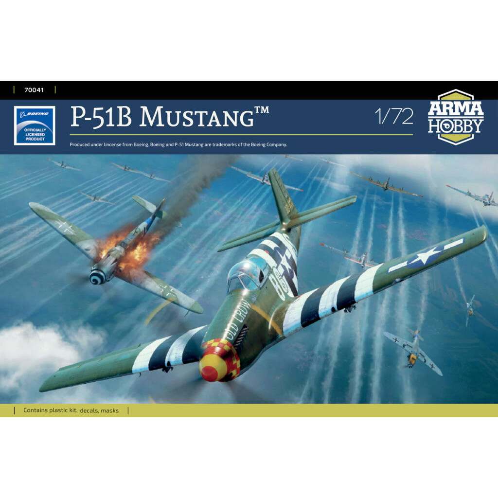 【新製品】70041 1/72 P-51B マスタング