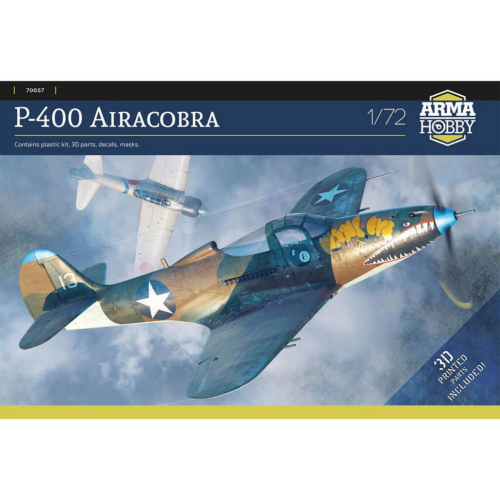 【新製品】70057 1/72 P-400 エアラコブラ