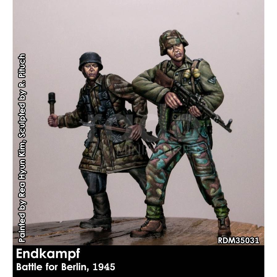 【新製品】RDM35031 WWII 最後の戦い ドイツベルリン1945(2体入り)