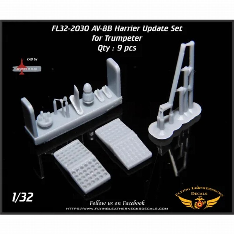 【新製品】FL32-2030 AV-8B ハリアー ディテールセット