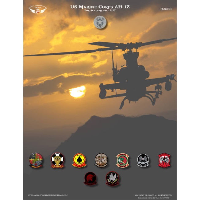 【新製品】FL35001 米海兵隊 AH-1Z ヴァイパー Marine Skid Kid Zulus