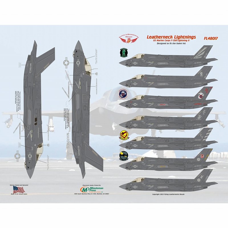 【新製品】FL48017 米海兵隊 F-35B ライトニングII Leatherneck Lightnings