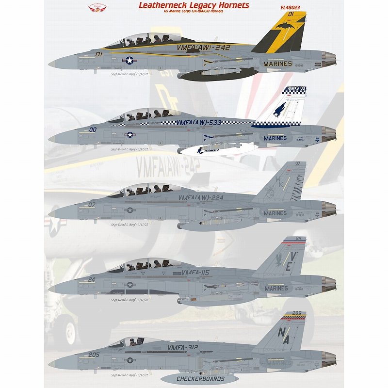 【新製品】FL48023 米海兵隊 F/A-18C/D レガシーホーネット