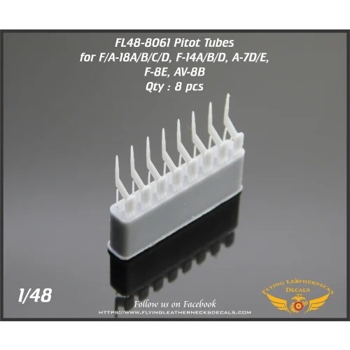 【新製品】FL48-8061 F/A-18A-D, F-14, A-7, F-8, AV-8B用ピトー管