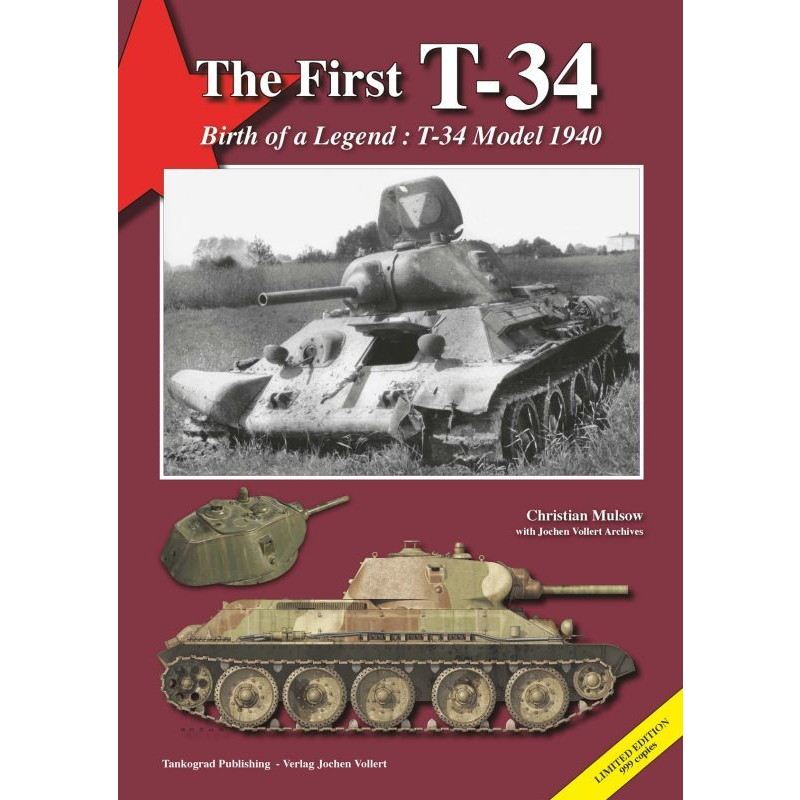 【新製品】TheFirstT-34 T-34の始まり T-34モデル1940-伝説の誕生