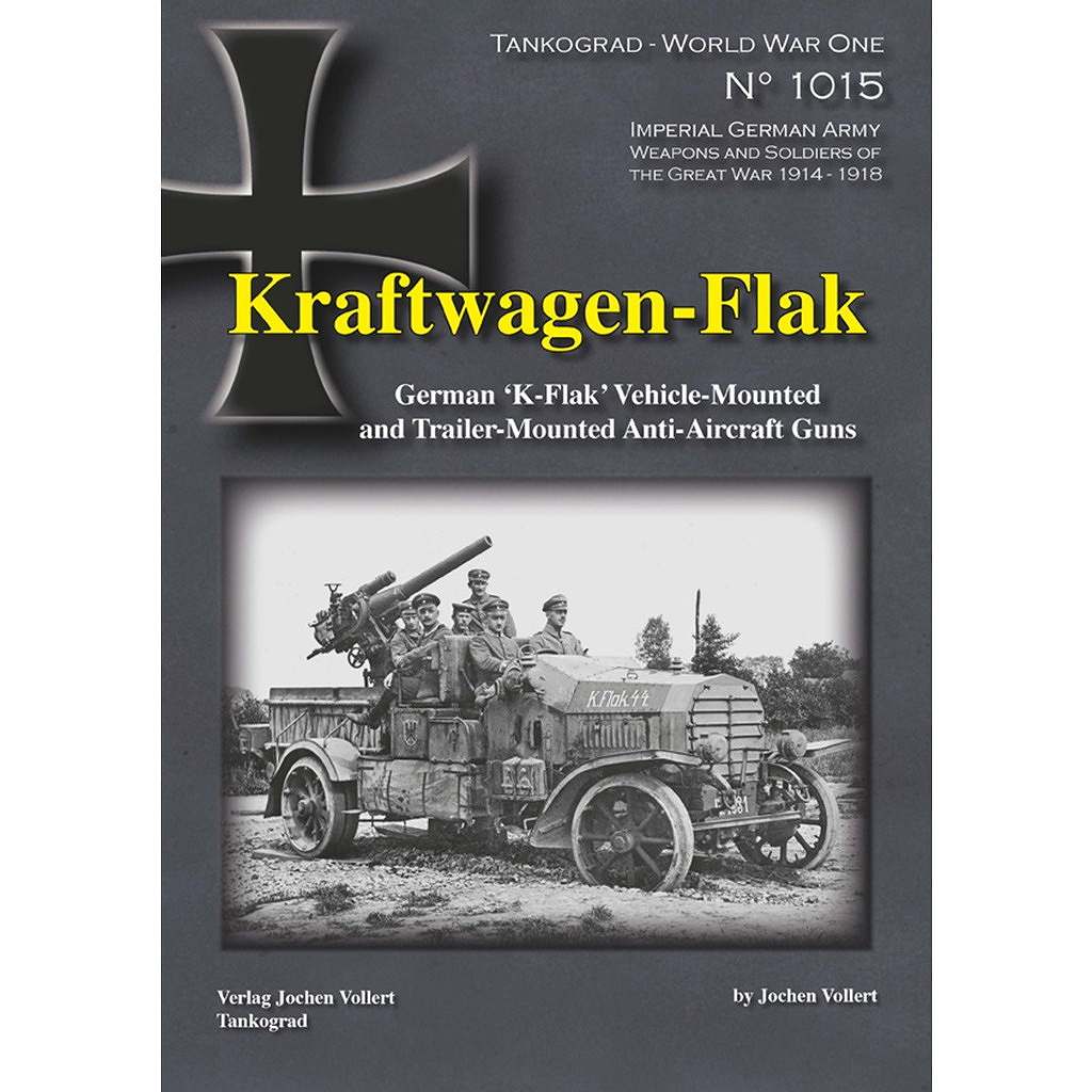 【新製品】1015 第一次世界大戦スペシャル クラフトワーゲン・フラック ドイツ軍の「K-Flak」 車載式/トレーラー式対空砲 999部限定出版