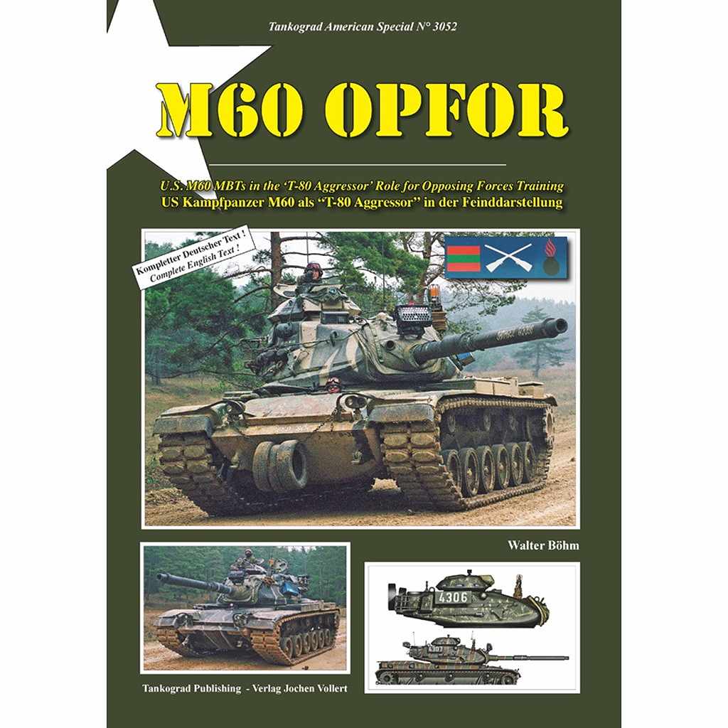 【新製品】3052 M60 OPFOR：対抗訓練部隊の「T-80アグレッサー」M60パットン主力戦車
