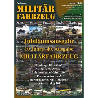 【新製品】[2014412011040] Militarfahrzeuge 2011/4
