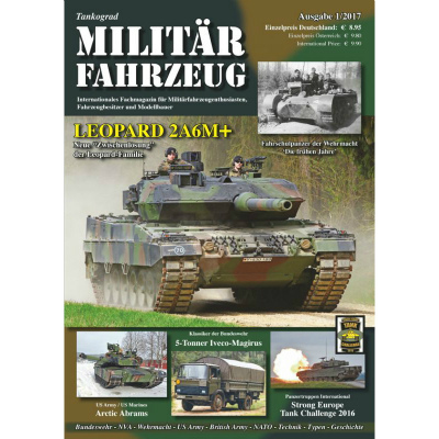 【新製品】Militarfahrzeuge 2017/1)ミリターフォールツォイク 2017年1号