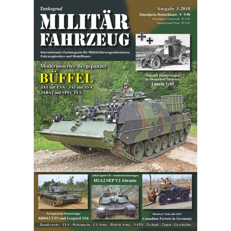 【新製品】Militarfahrzeuge 2018/3 ミリターフォールツォイク 2018年3号