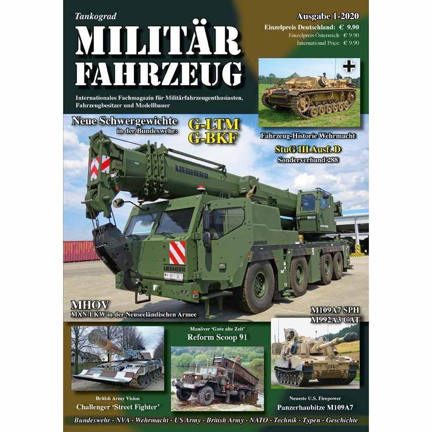 【新製品】Militarfahrzeuge 2020/1 ミリターフォールツォイク 2020年1号