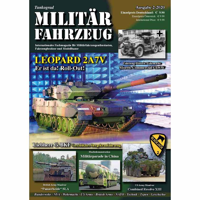 【新製品】Militarfahrzeuge 2020/2 ミリターフォールツォイク 2020年2号