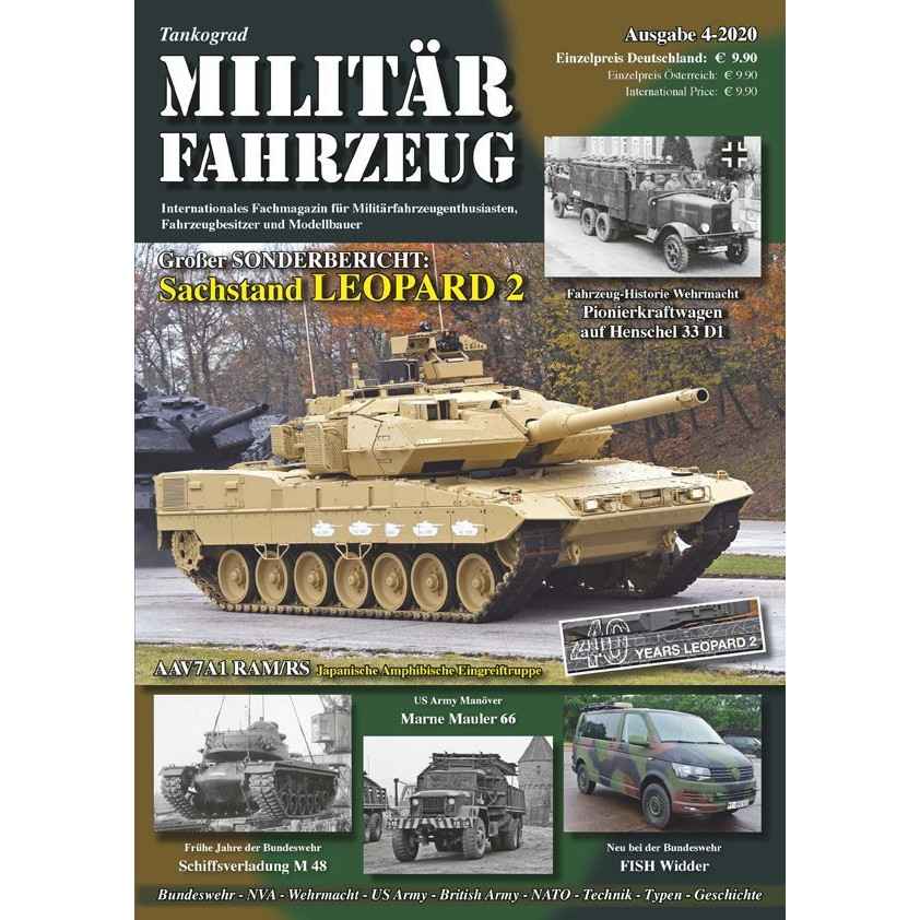 【新製品】Militarfahrzeuge 2020/4 ミリターフォールツォイク 2020年4号