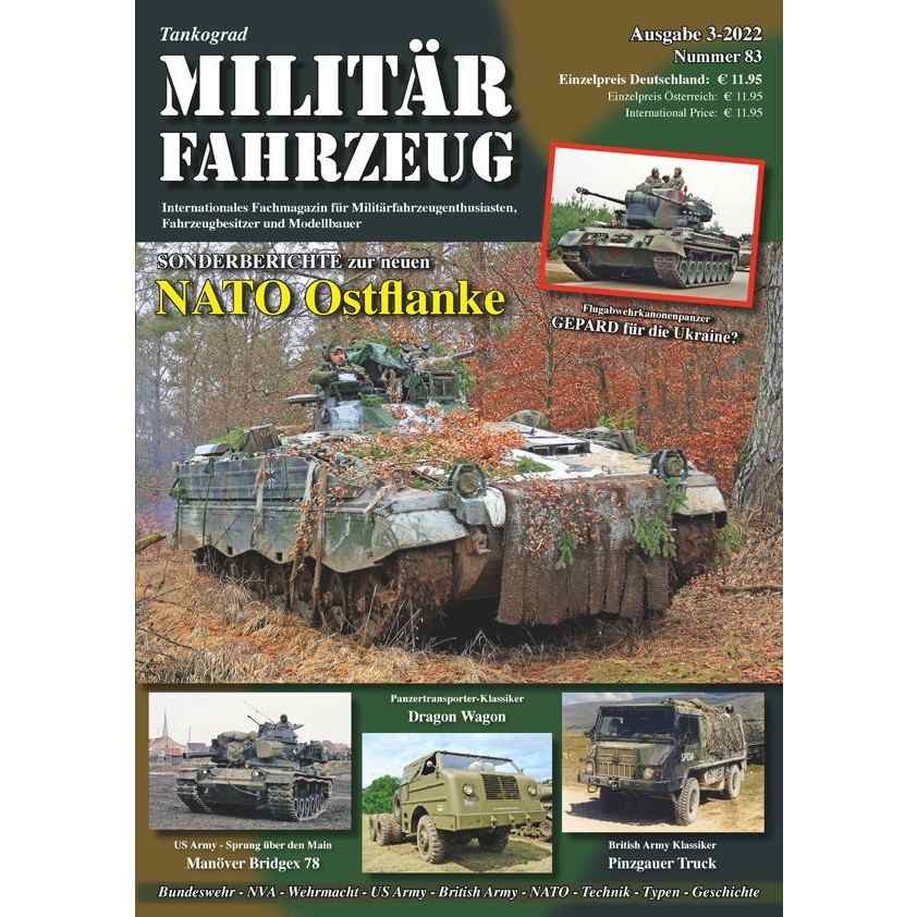 【新製品】Militarfahrzeuge 2022/No.3 ミリターフォールツォイク 2022年 No.3号