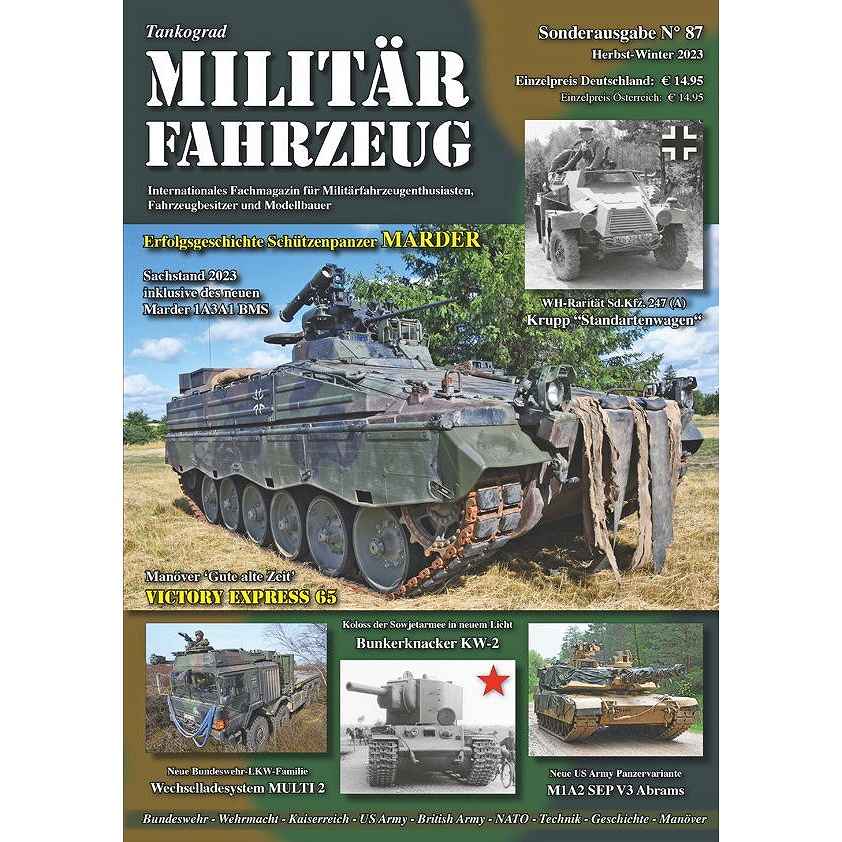 【新製品】Militarfahrzeuge 87 ミリターフォールツォイク 87号