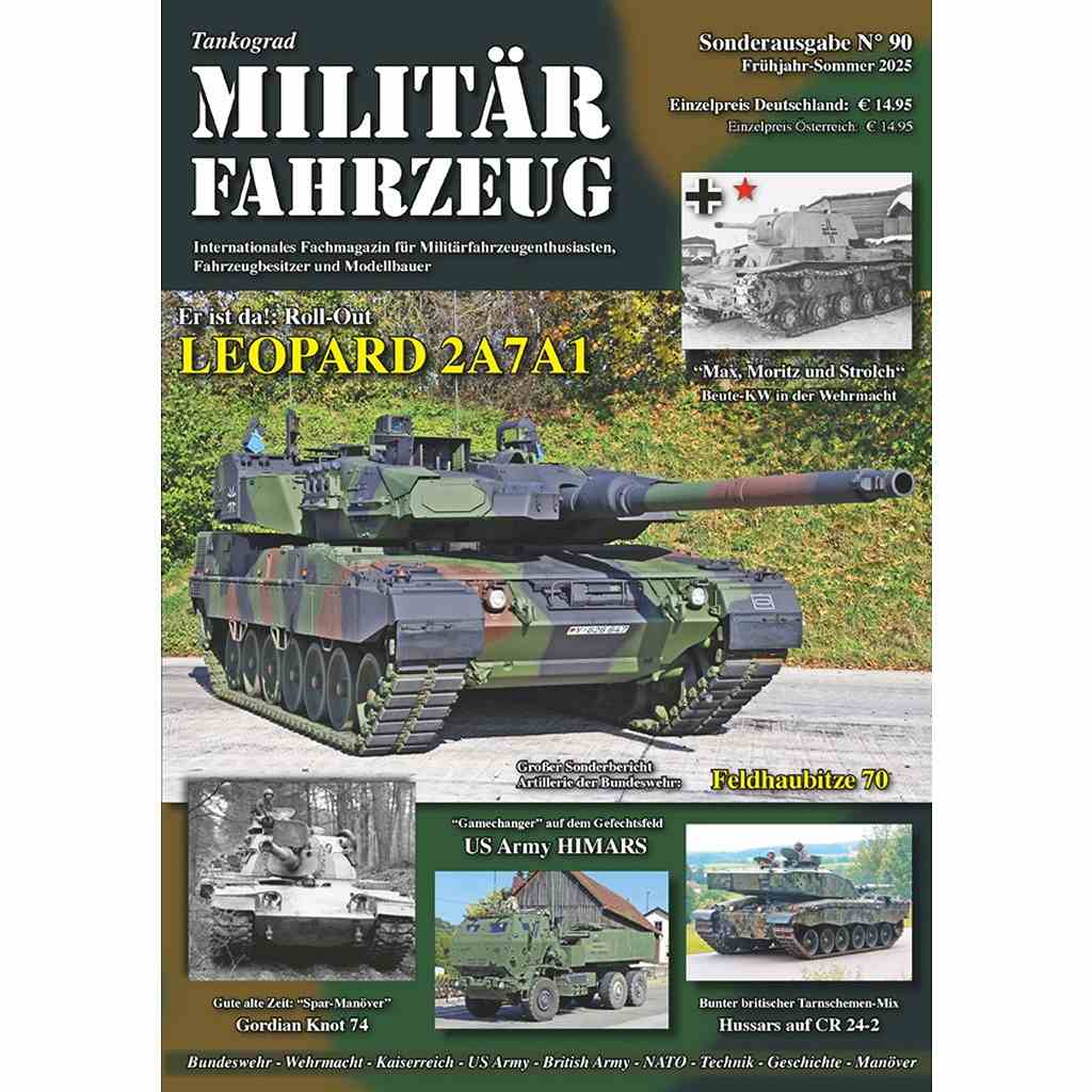 【新製品】Militarfahrzeuge 90 ミリターフォールツォイク 90号