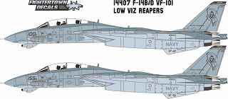 【新製品】[2014511440703] 14407)F-14B/D VF-101 LOW VIZ REAPERS
