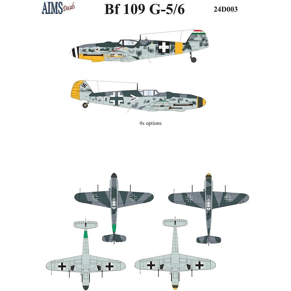 【新製品】24D003 メッサーシュミット Bg109G-5/6
