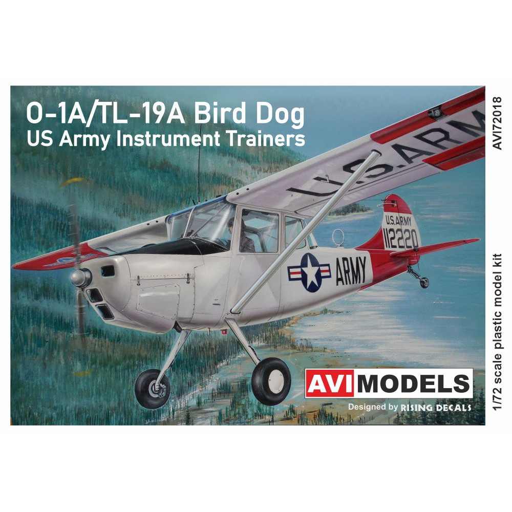 【新製品】AVI72018 1/72 セスナ O-1A/TL-19A バードドッグ 米陸軍計器練習機