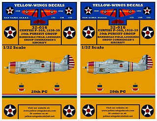 【新製品】[2014673201600] 32016)USAAC P-36A