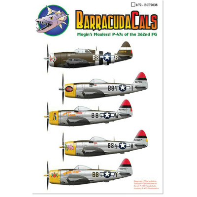 【新製品】BC72038)Mogin's Maulers! P-47 362nd FG