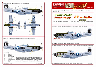 【新製品】[2014764806103] KW148061)ノースアメリカン P-51D マスタング ノーズアート