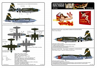 【新製品】[2014767206801] KW172068)B-26B マローダー ノーズアート