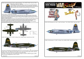 【新製品】[2014767207402] KW172074)B-26B/C マローダー ノーズアート
