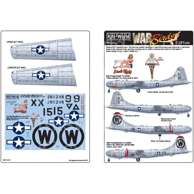 【新製品】KW172225 ボーイング B-29 スーパーフォートレス