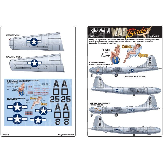 【新製品】KW172226 ボーイング B-29 スーパーフォートレス