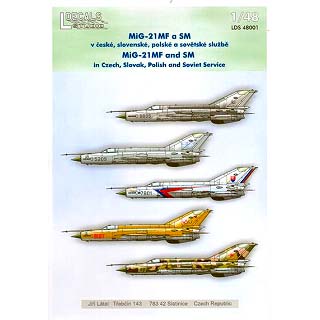 【新製品】[2014814800105] LDS48001)MiG-21MF and SM フィッシュベッド