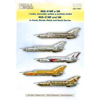 【新製品】[2014817200100] LDS72001)MiG-21MF and SM フィッシュベッド