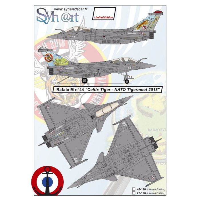 【新製品】48126 Dassault Rafale M #44 