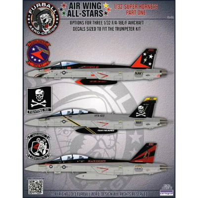 【新製品】[2014873200106] 32-001)F/A-18E/F スーパーホーネット AIR WING ALL-STARS Part.1