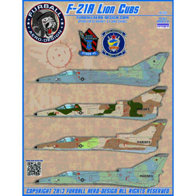 【新製品】[2014874802002] 48-020)F-21A Lion Cubs