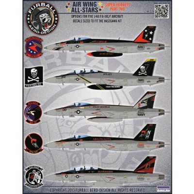 【新製品】[2014874802408] 48-024)F/A-18E/F スーパーホーネット AIR WING ALL-STARS Part.4